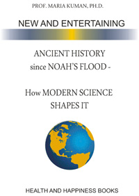 Book cover 'Ancient History since Noah's Flood – How Modern Science Shapes It'