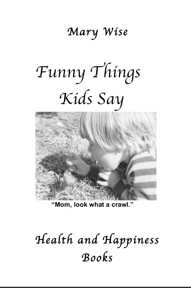 Book cover 'Funny Things Kids Say'