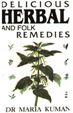 Book cover 'Delicious Herbal and Folk Remedies'